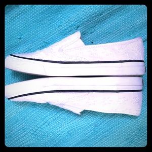 EUC Like-New Sperry Topsider Sz 8 White flats