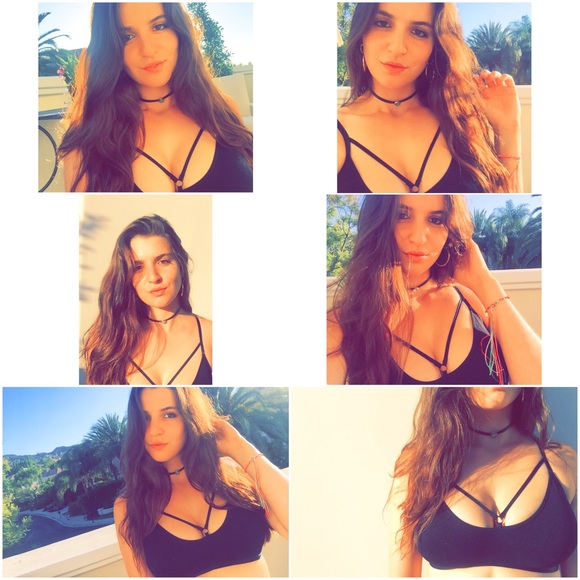 🐇Sexy Strappy Bralette - white - Picture 2 of 4