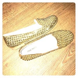 Gold Stud & Glitter Steve Madden sz 10 or 9.5