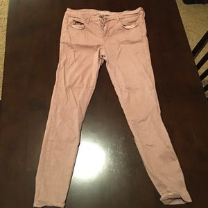 Pink jeggings
