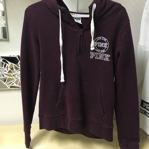 Maroon Victoria Secret Hoodie