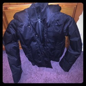 🤚Trade for TRANANN🤚 Black northface jacket