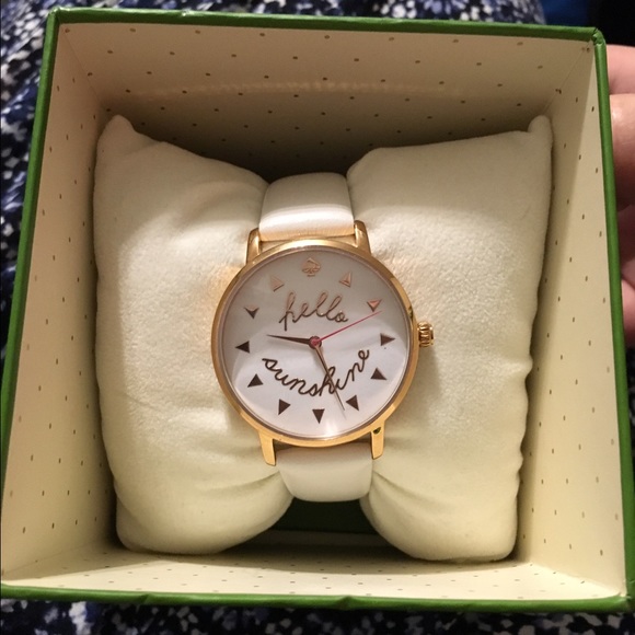 Kate spade hello sunshine watch Rose gold NWT