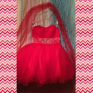 Cupcake Red Special Occasion Dress