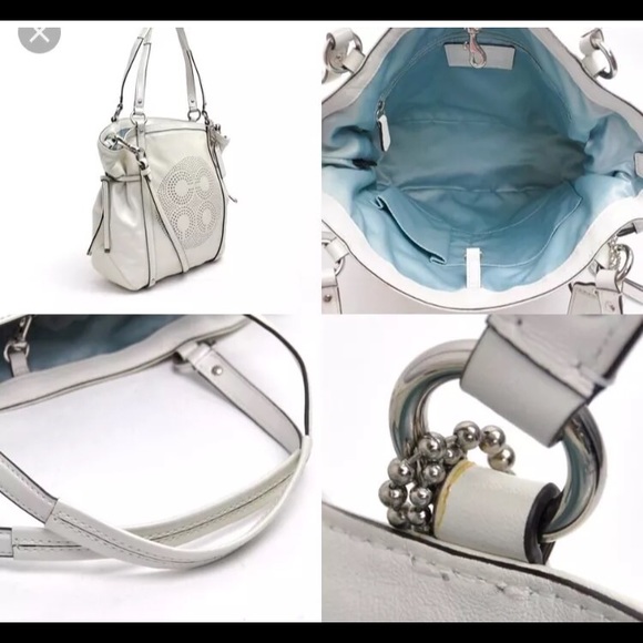 NEW AUTHENTIC Coach Audrey Leather Cinched Tote