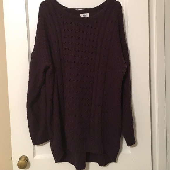 Old Navy XL Dark Purple Sweater