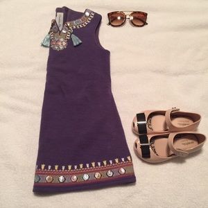 Final$ Christian Dior Dress 2T Purple Girls Dress