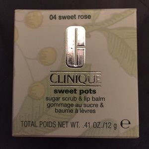Clinique Sugar Scrub and Lip Balm