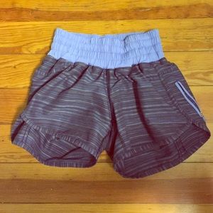 Lululemon Blue Tracker Shorts