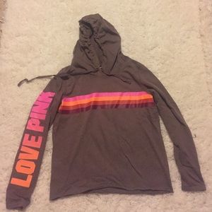 Pink Hoodie ( worn once ) no damages