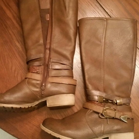 Jelly pop riding boots