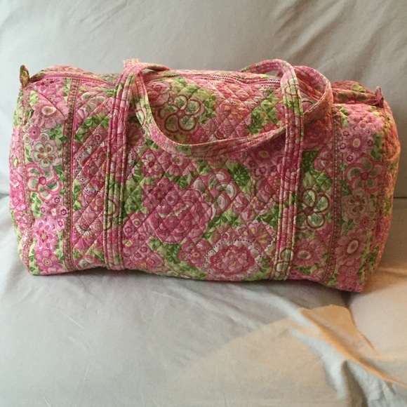 Large Vera Bradley duffel bag