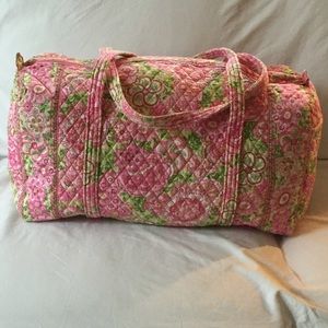 Large Vera Bradley duffel bag