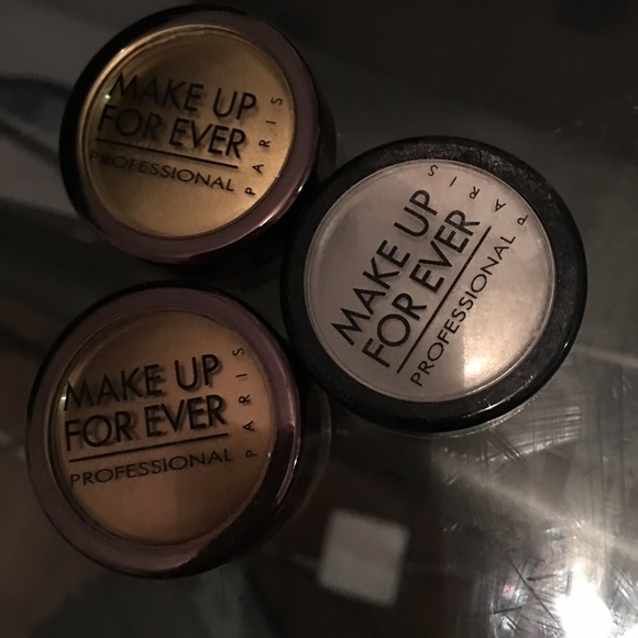 Makeup forever star powder and metal powder