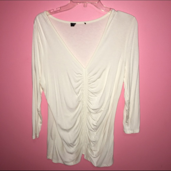 white long sleeved shirt