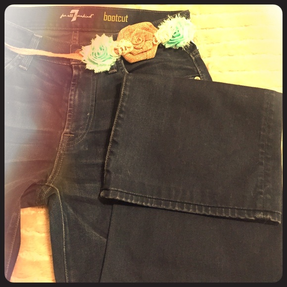 7 For All Mankind Dark Bootcut Jean