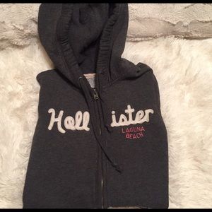 Hollister Small Grey Hoodie!