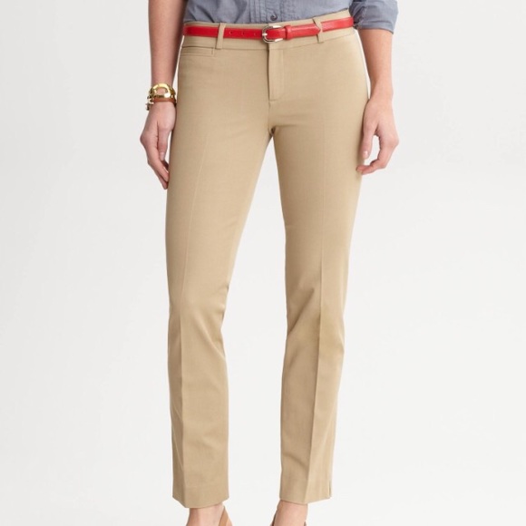 Banana Republic Khaki Sloan Pants