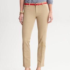 Banana Republic Khaki Sloan Pants