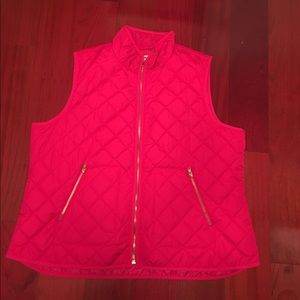 old navy pink vest