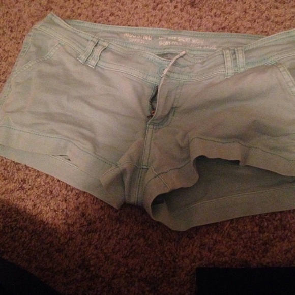 cute light blue shorts