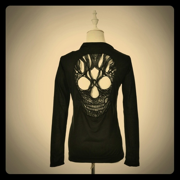 Skull cardigan
