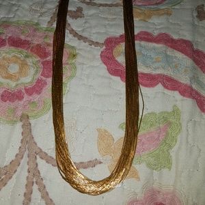 Gold necklace