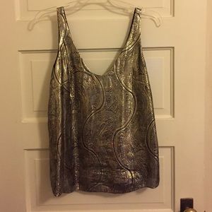 Metallic blouse