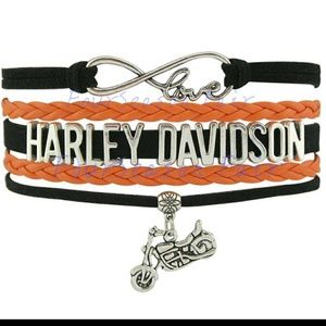 Harley Davidson charm bracelet