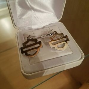 Harley Davidson earrings