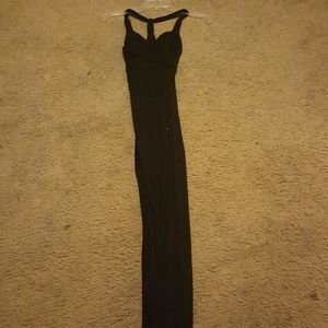 Long black dress
