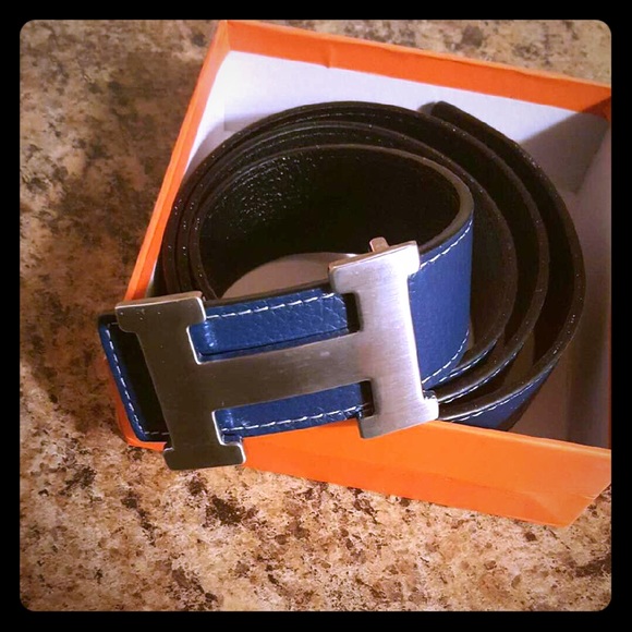 Leather Hermes beautiful belt