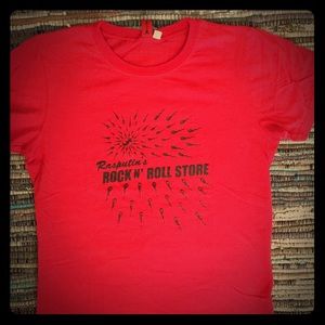 Rasputin record shop tee