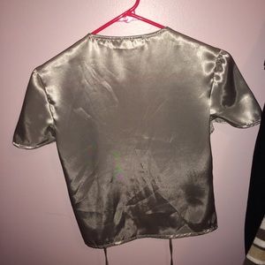 Brandy Melville silk top