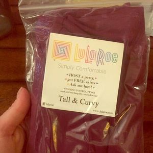 TC Plum leggings