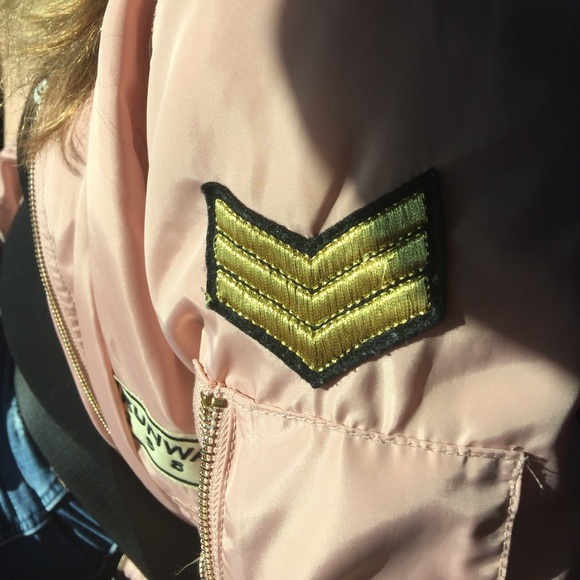 Last One 💫Pink Bomber Jacket - Brand New💫 - Picture 5 of 6