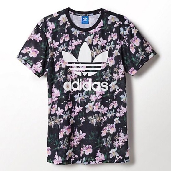 Adidas Orchid Logo Tee