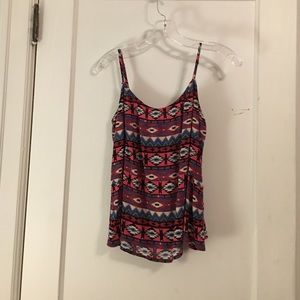 "Tribal Print" tank top