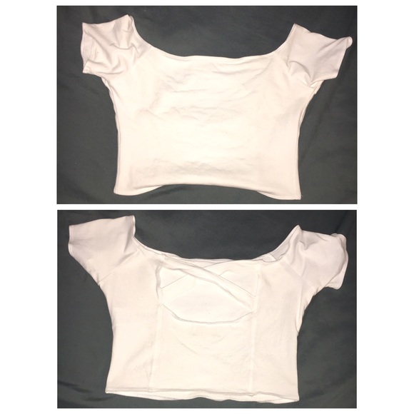 White Crop Top