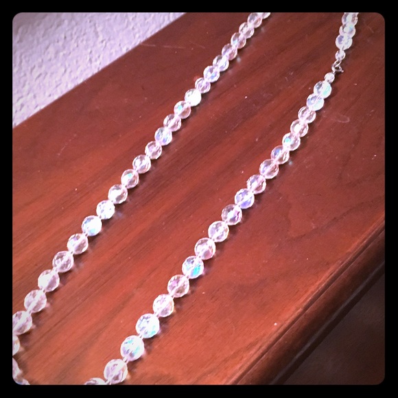REDUCED PRICE Vintage crystal necklace