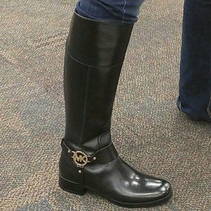 Authentic Michael Kors Fulton Harness Boot!