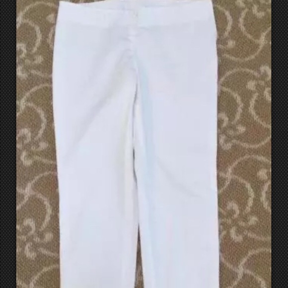 PHILOSOPHY DI ABERTA FERRETTI WHITE CAPRI PANTS 38 - Picture 3 of 4