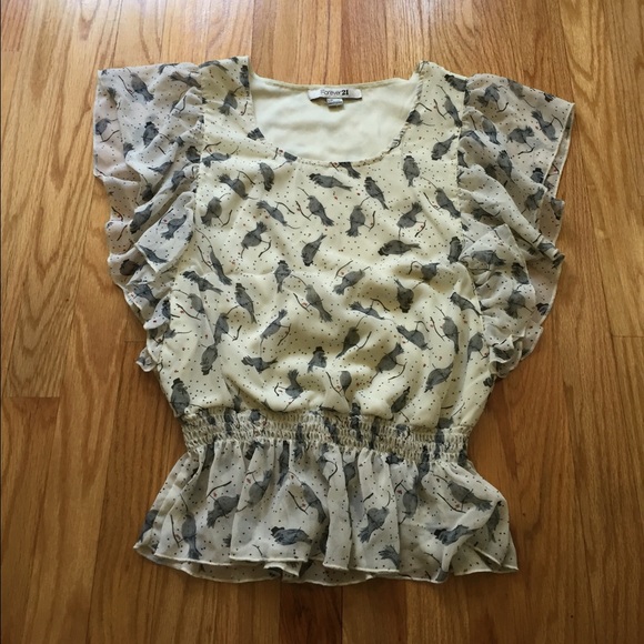 BOGO FREE! Forever 21 Peplum Blouse