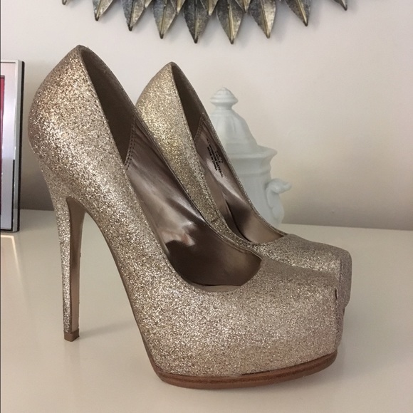 Stunning Glitter Platforms