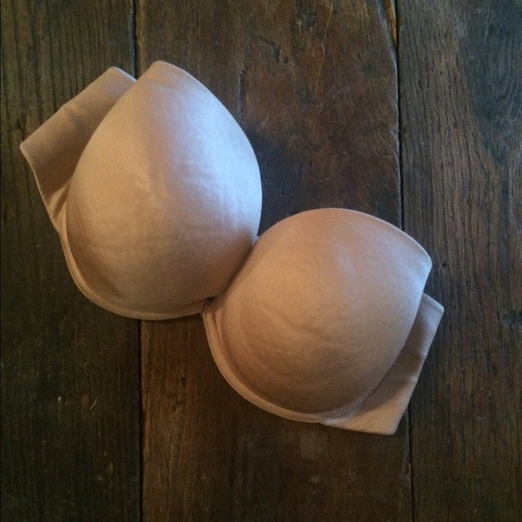 Victoria's Secret Nude Strapless Bra
