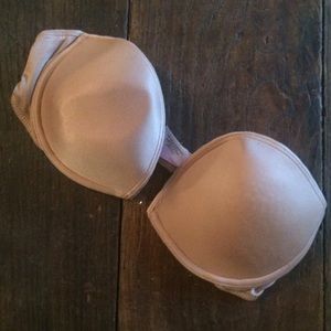 Victoria's Secret Nude Strapless Bra