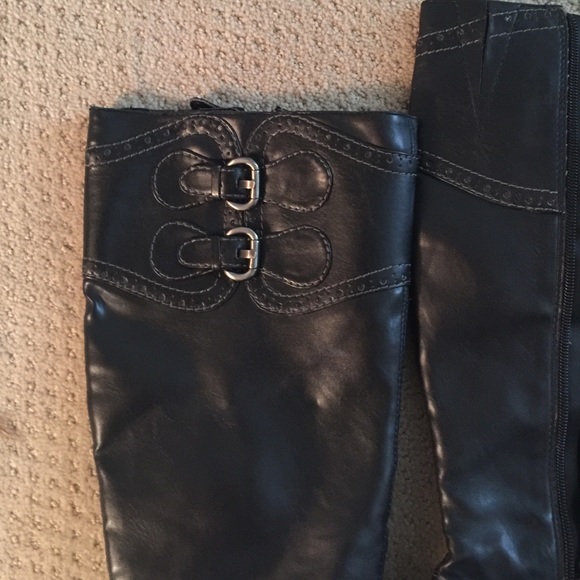 Connie Tall Heeled Boots Size 8 - Picture 3 of 4