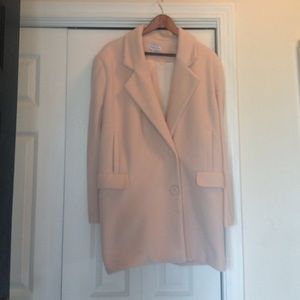 Light pink winter jacket