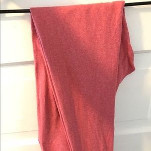 LuLaRoe Leggings - Heathered Red