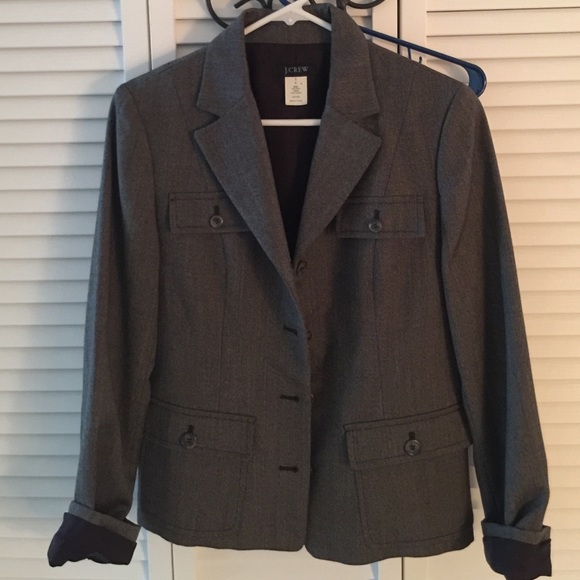 J. Crew Wool Blazer Size 8